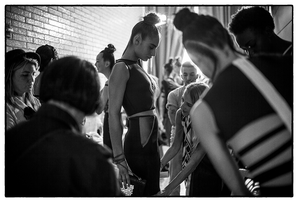 EDDA GUDMUNDSDOTTIR AT CHROMAT SS15 NYFW