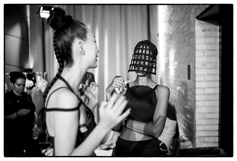 EDDA GUDMUNDSDOTTIR AT CHROMAT SS15 NYFW