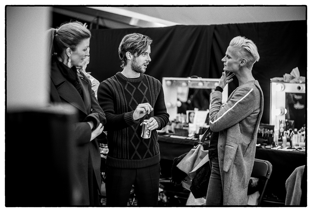 200 YEARS PRINGLE OF SCOTLAND FULLY FASHIONED EXHIBITION FW15 LFW