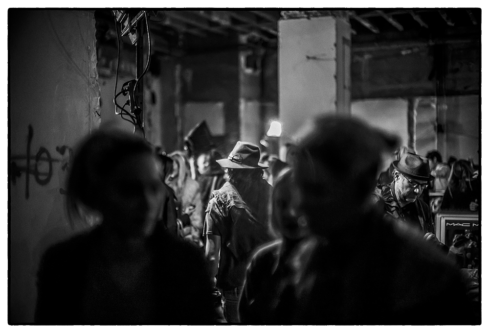 PARIS FASHION WEEK BACKSTAGE AT HAIDER ACKERMANN