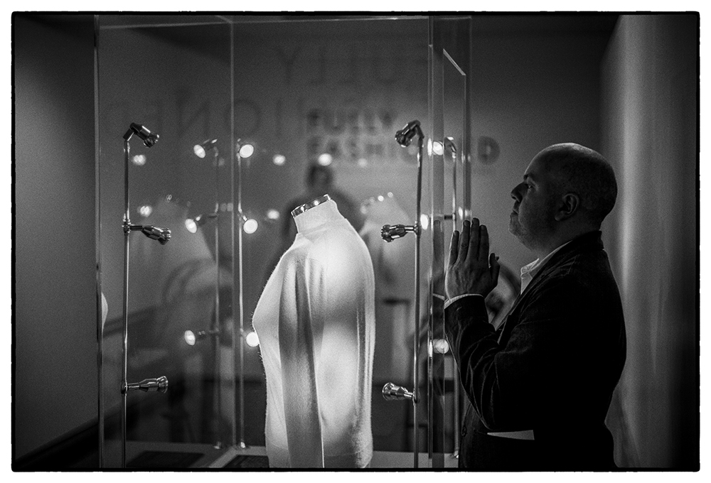 200 YEARS PRINGLE OF SCOTLAND FULLY FASHIONED EXHIBITION FW15 LFW