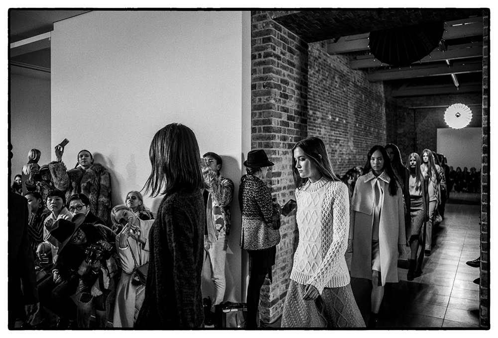 200 YEARS PRINGLE OF SCOTLAND FULLY FASHIONED EXHIBITION FW15 LFW