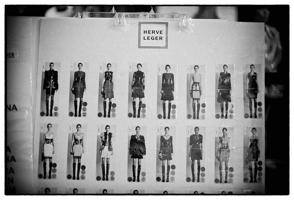 HERVE LEGER FW12 NYFW