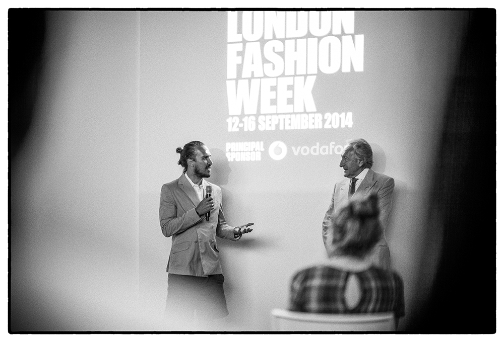 STEFAN SIEGEL OF NOT JUST A LABEL SS15 LFW