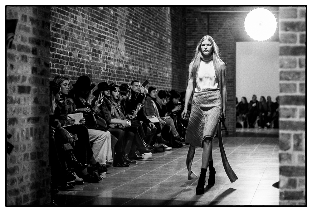 200 YEARS PRINGLE OF SCOTLAND FULLY FASHIONED EXHIBITION FW15 LFW
