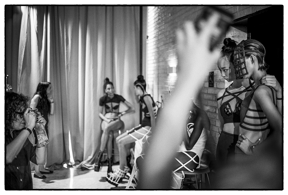 EDDA GUDMUNDSDOTTIR AT CHROMAT SS15 NYFW