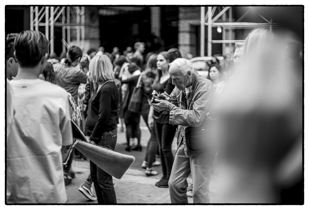 BILL CUNNINGHAM SS15 NYFW