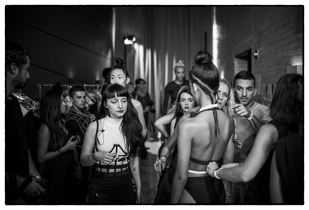 EDDA GUDMUNDSDOTTIR AT CHROMAT SS15 NYFW