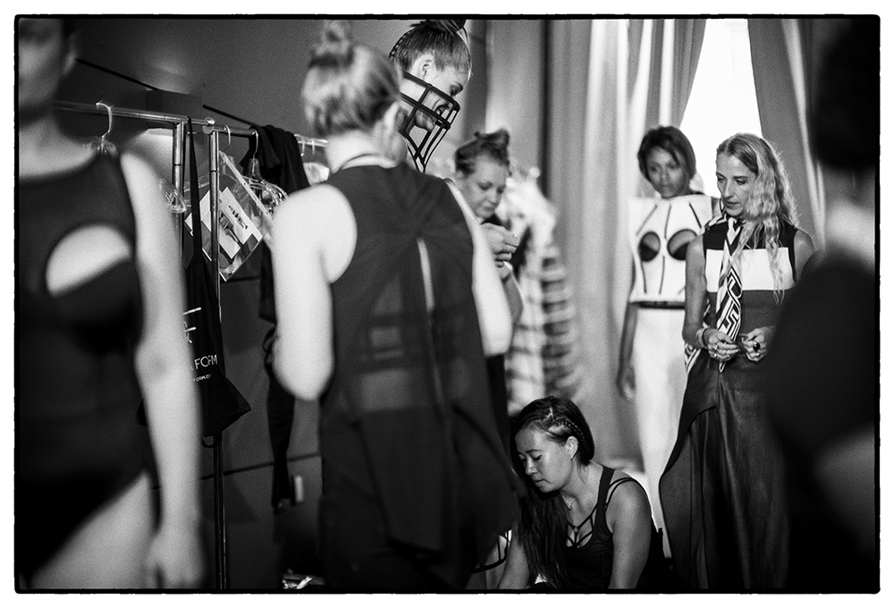 EDDA GUDMUNDSDOTTIR AT CHROMAT SS15 NYFW