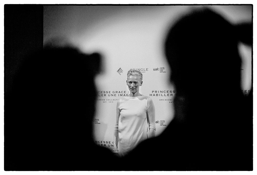TILDA SWINTON AT PRINGLE OF SCOTLAND FW13 PFW