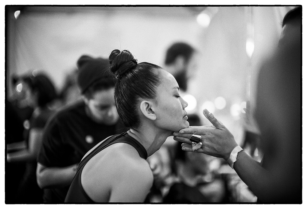 EDDA GUDMUNDSDOTTIR AT CHROMAT SS15 NYFW