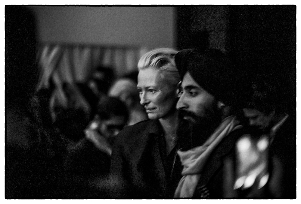 PARIS FASHION WEEK BACKSTAGE AT HAIDER ACKERMANN