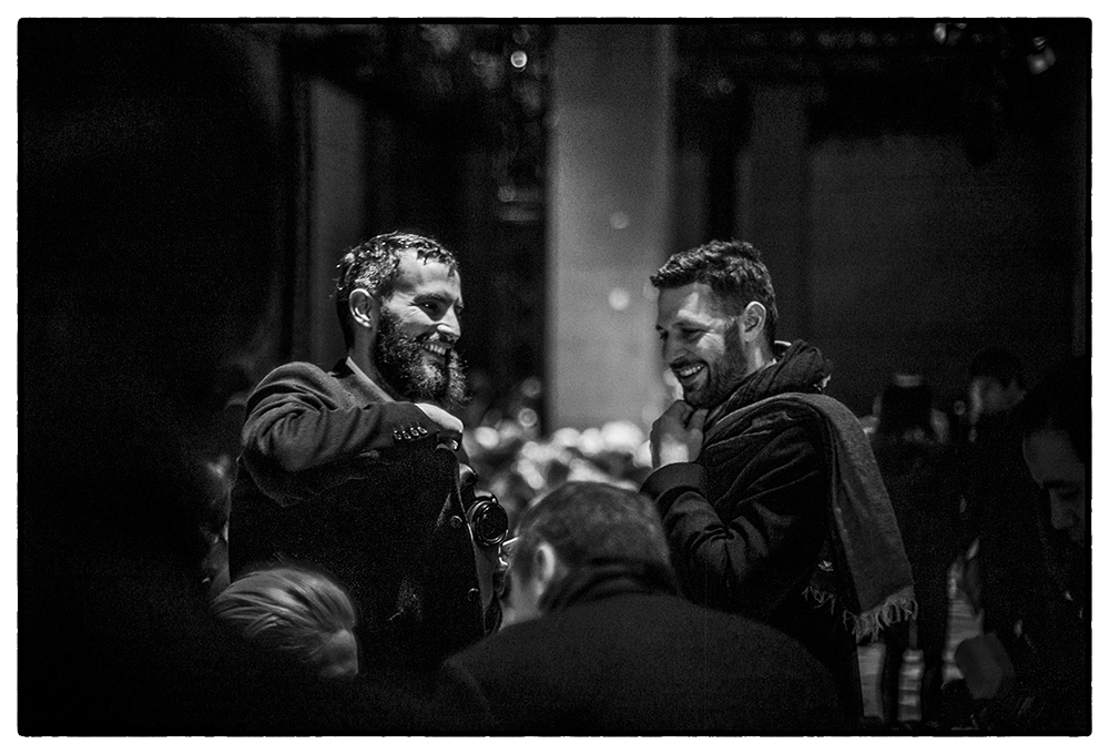 PARIS FASHION WEEK BACKSTAGE AT HAIDER ACKERMANN