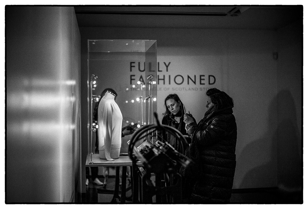 200 YEARS PRINGLE OF SCOTLAND FULLY FASHIONED EXHIBITION FW15 LFW